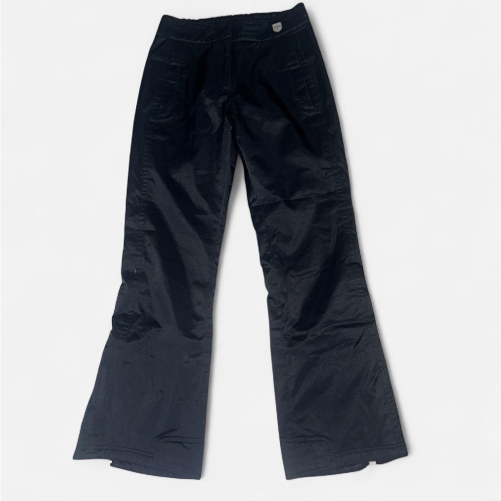 Women's Black Snow Flared Pants